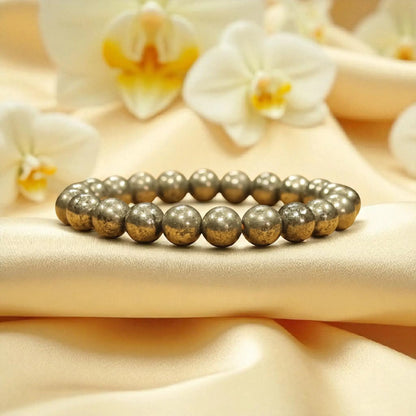 Premium Pyrite Bracelet – Confidence & Energy