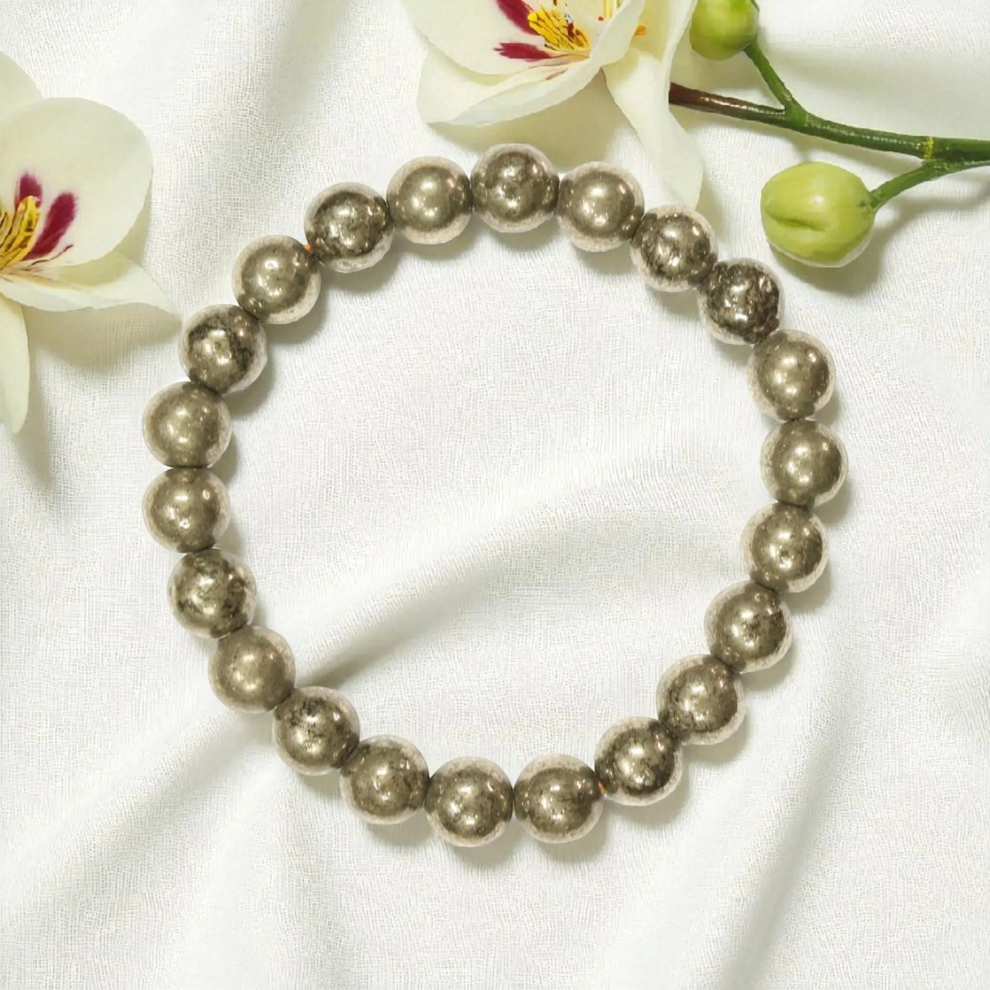 Premium Pyrite Bracelet – Confidence & Energy