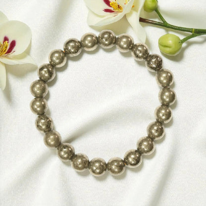 Premium Pyrite Bracelet – Confidence & Energy